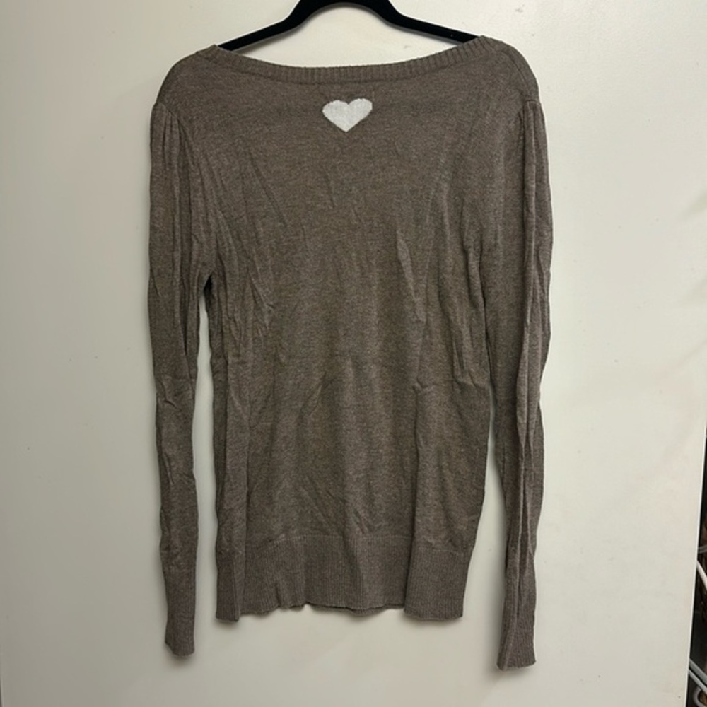 Old navy sweater with heart on back